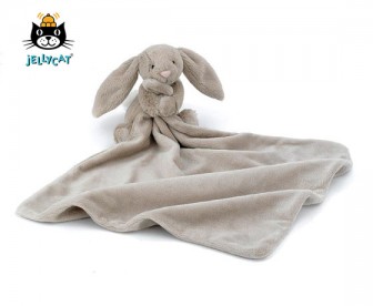 Jellycat 害羞米色邦尼兔安抚巾(34厘米) Jellycat 害羞米色邦尼兔安抚巾(34厘米)